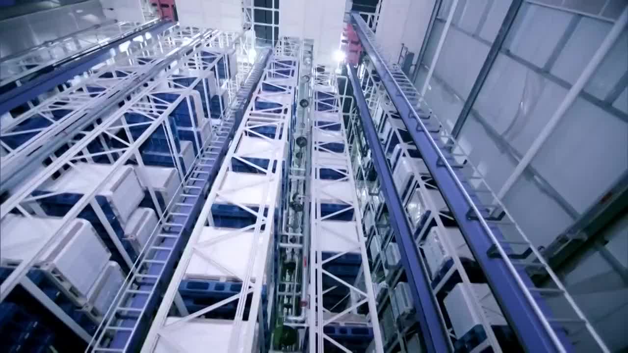 中国药品生产工厂自动化流水线多角度（选编）视频素材