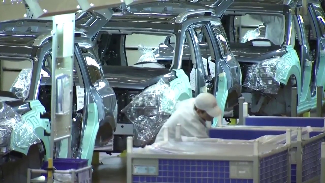 中国汽车挡风玻璃工厂生产线（合集）视频下载