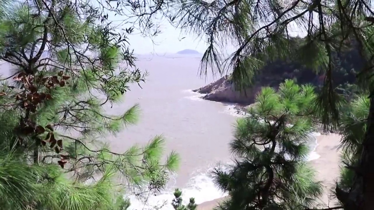 霞浦海面风光视频素材