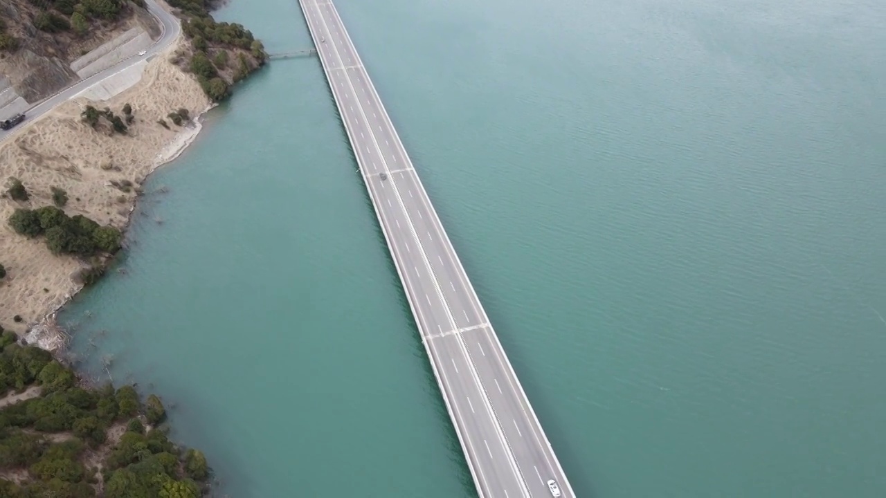 林拉高速水上公路视频素材
