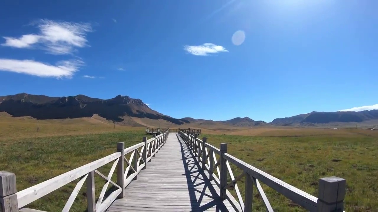 旅游风光：纳果卡观景平台视频素材