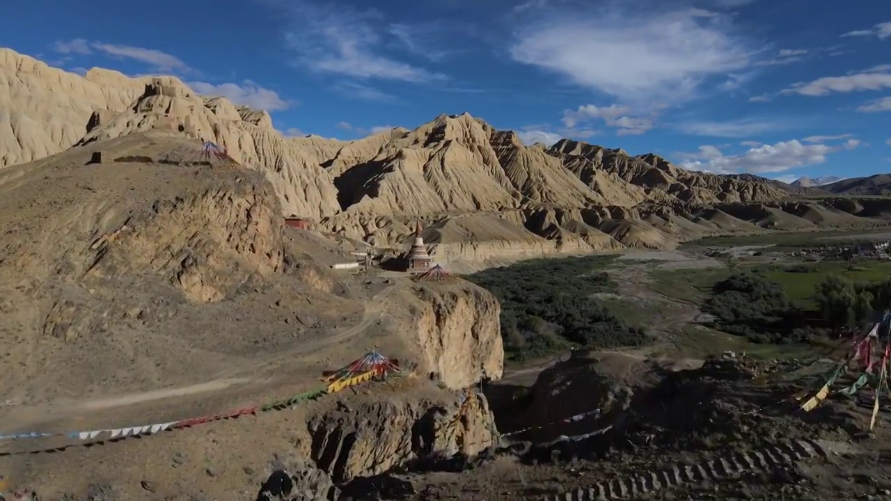 西藏土林地理地质结构视频下载