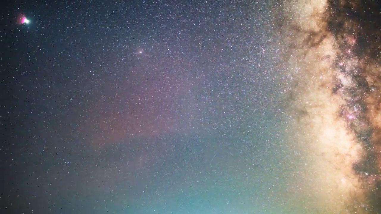 重庆星空银河延时素材视频素材