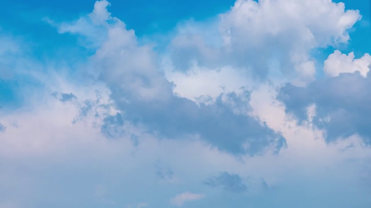 天空云层变化延时视频素材
