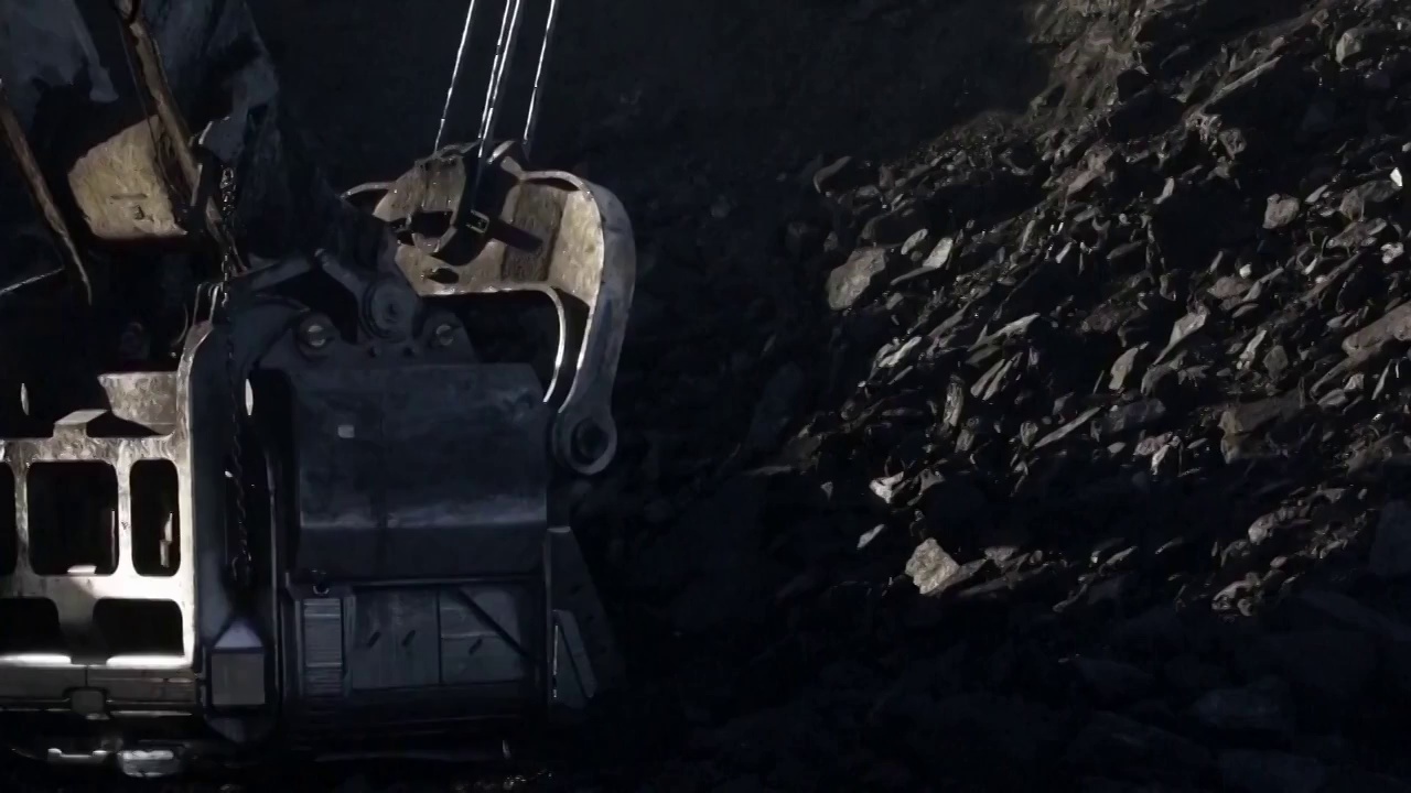 中国煤炭采掘场（选编）视频素材