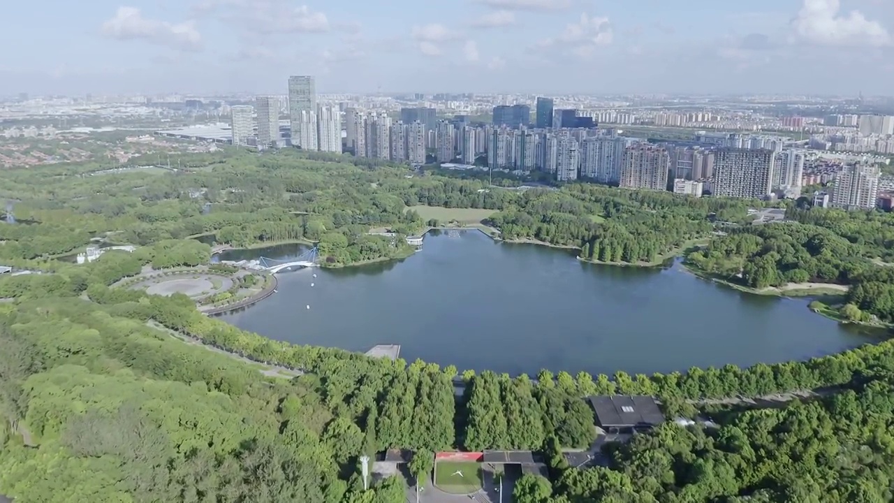 上海世纪公园,视频素材