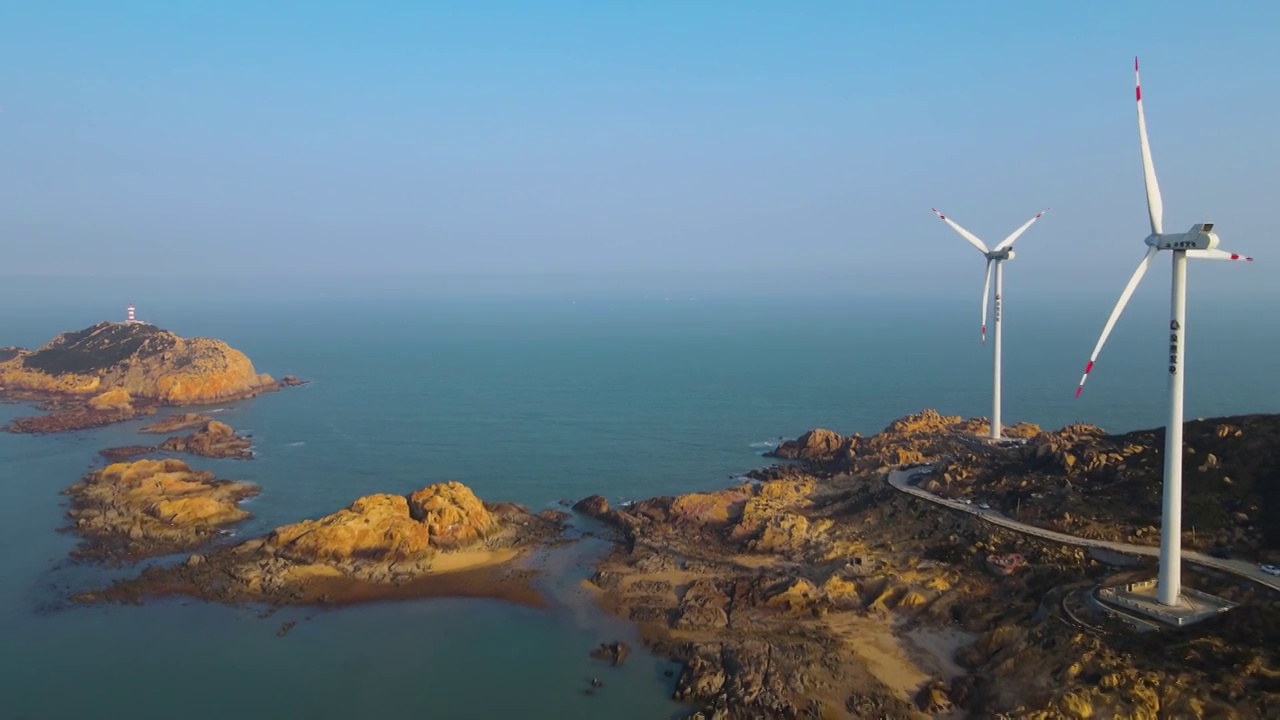 风力发电 能源 可再生资源 替代能源视频素材