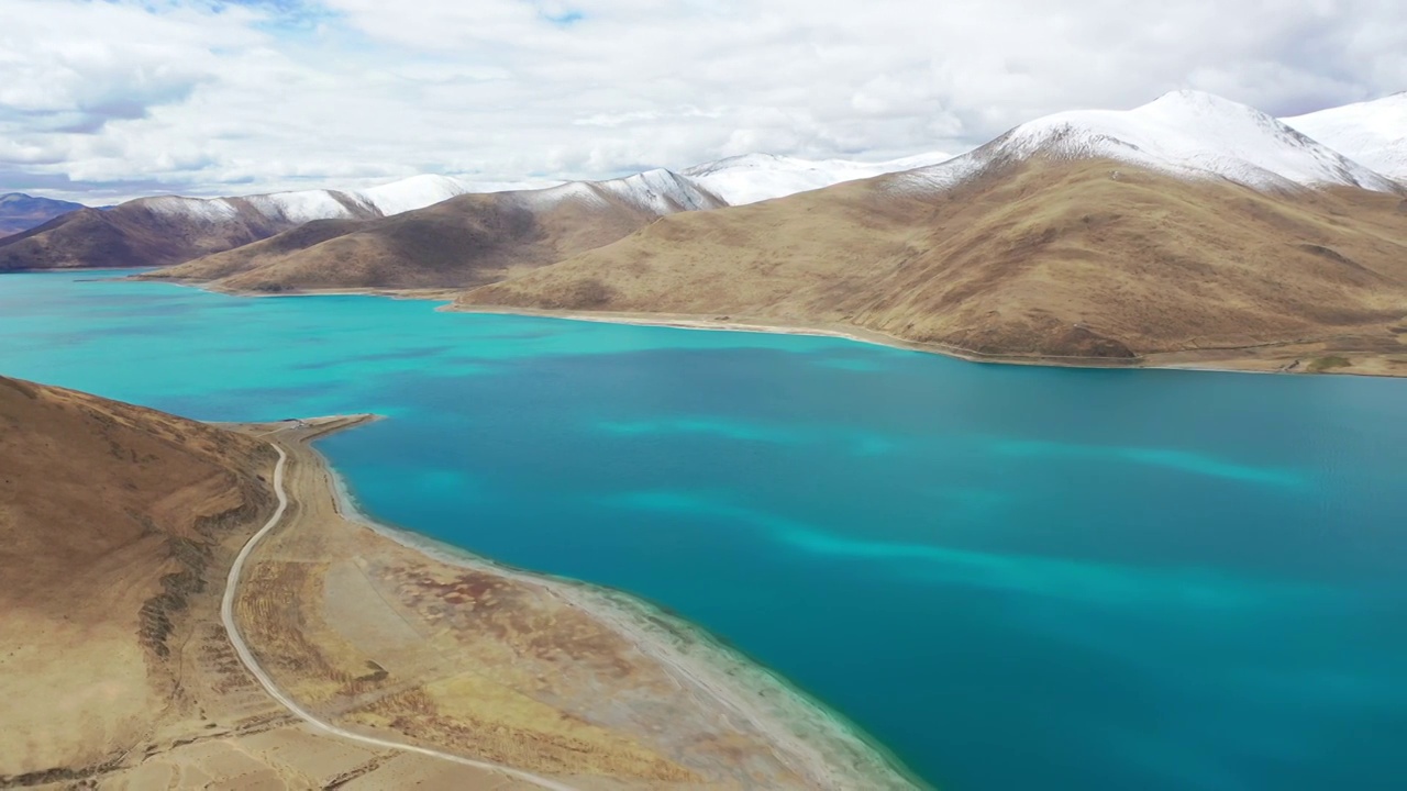 西藏羊湖视频素材