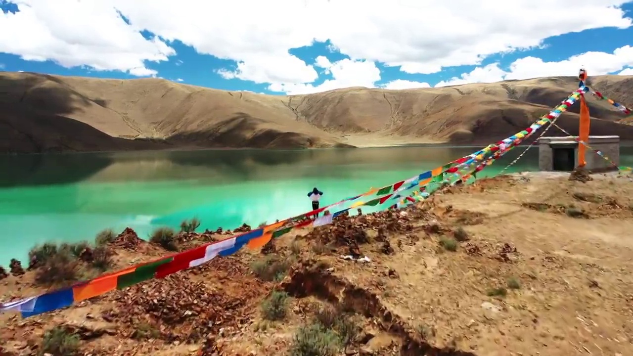 西藏浪措湖视频下载