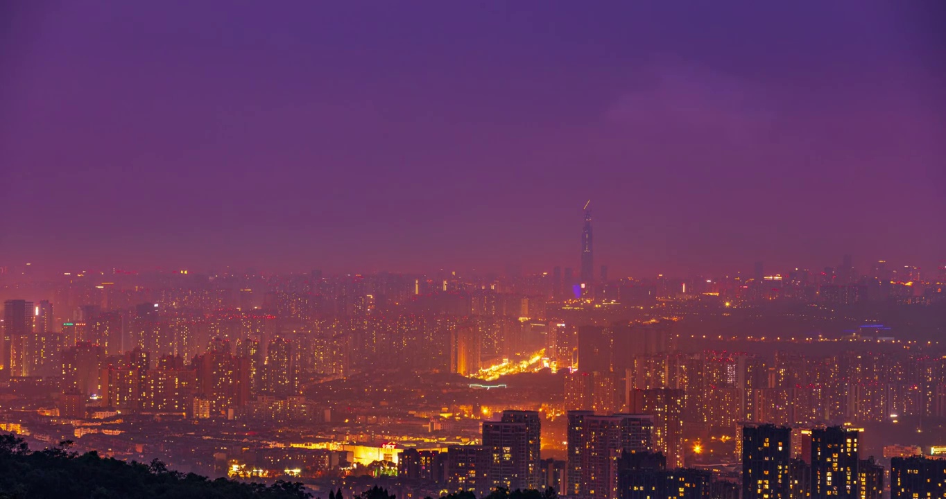 中国四川省成都市全景8K延时摄影视频素材