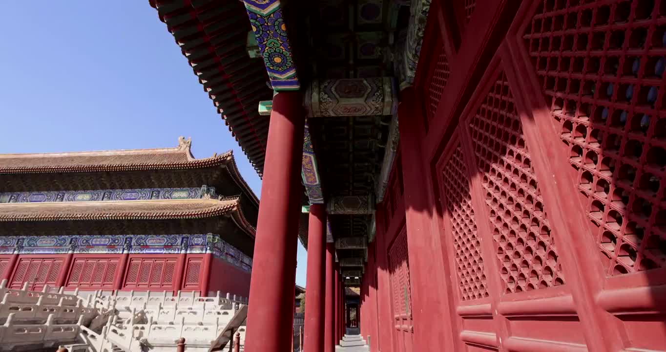 古建筑太庙视频素材