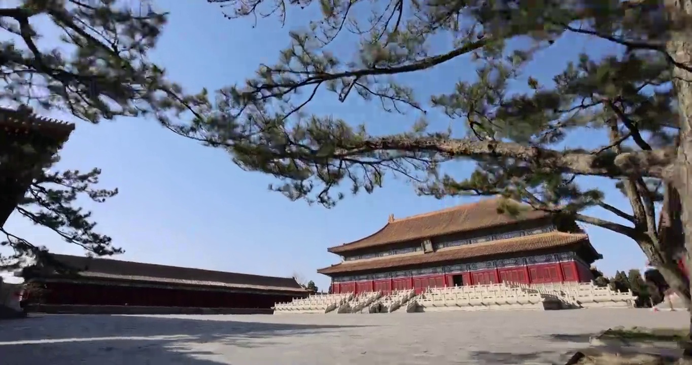 古建筑太庙视频素材