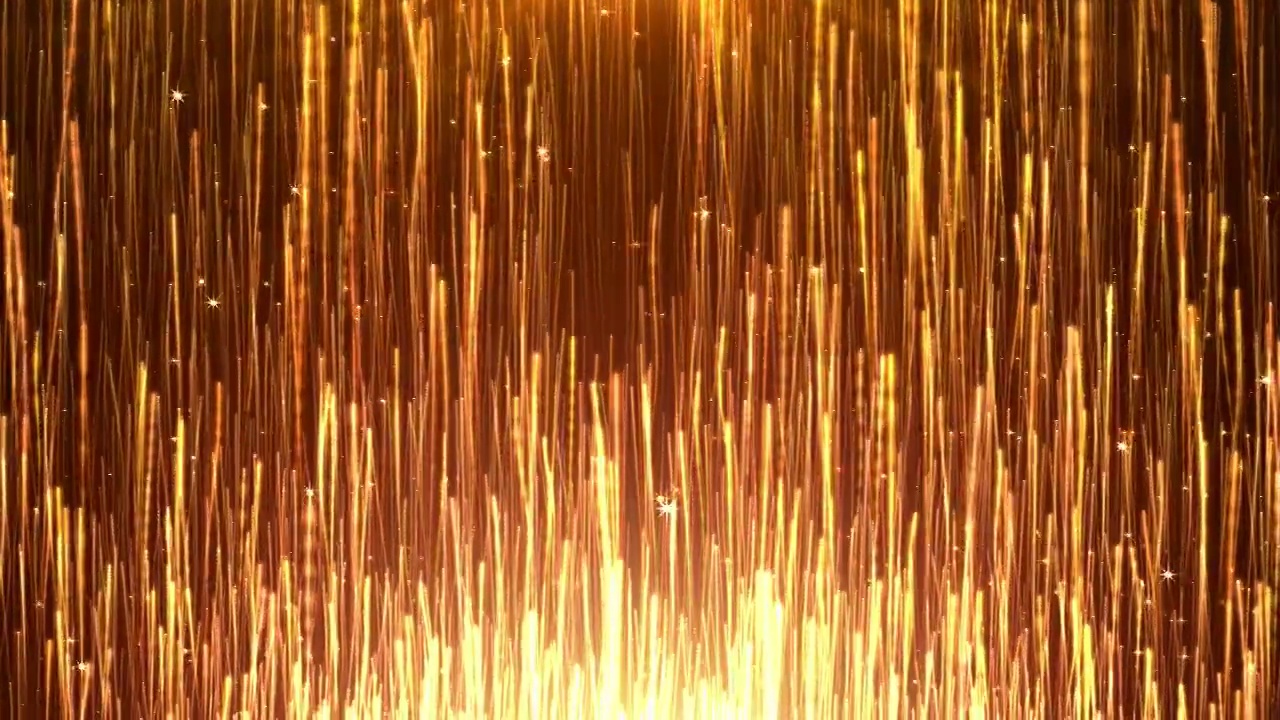豪华金色粒子光线条纹上升颁奖典礼晚会视频视频素材
