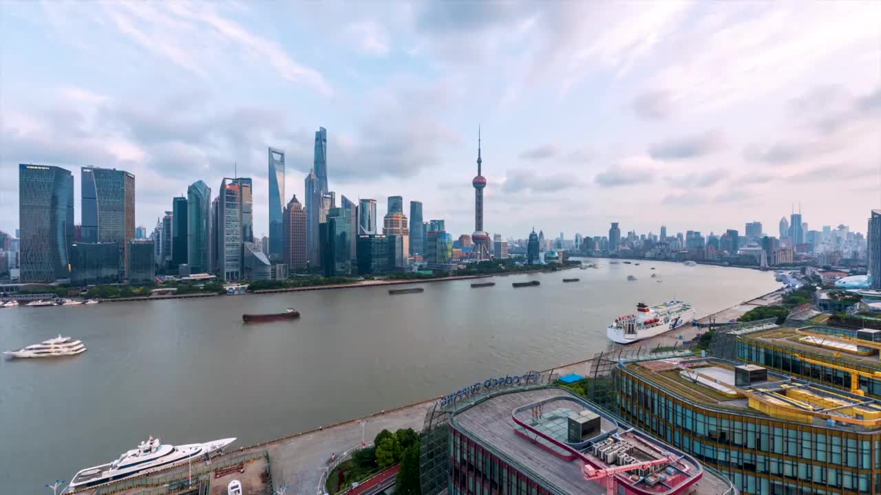 上海 城市风光 日落 夜景 日出 延时 摄影 合集（合集）视频素材