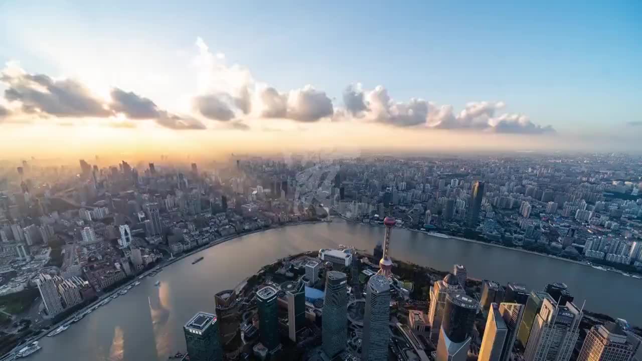 上海 城市风光 日落 夜景 日出 延时 摄影 合集（合集）视频素材