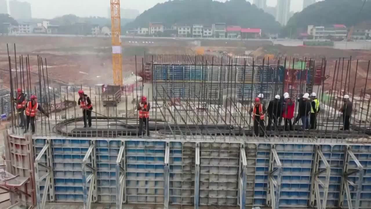 中国的水库水坝建造成果广角航拍（选编）视频素材