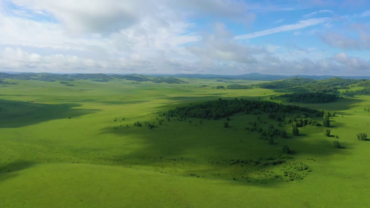 内蒙古草原，林场，牧场视频素材