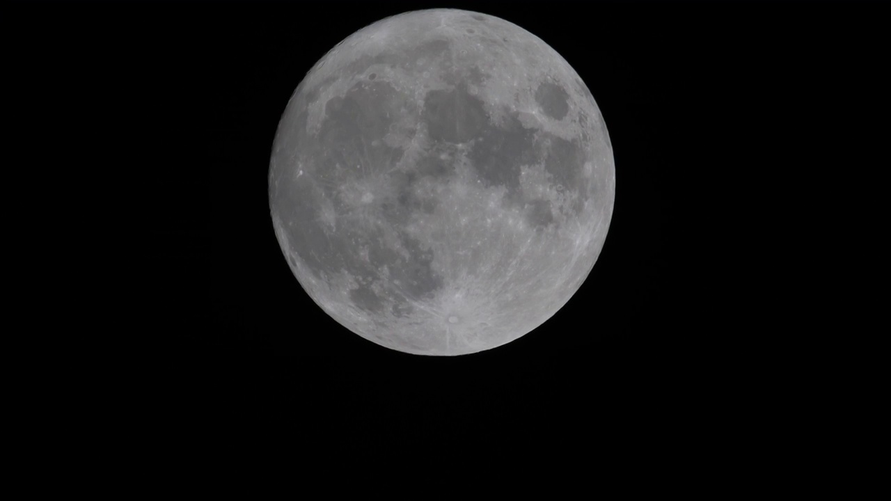 月亮满月上升视频素材