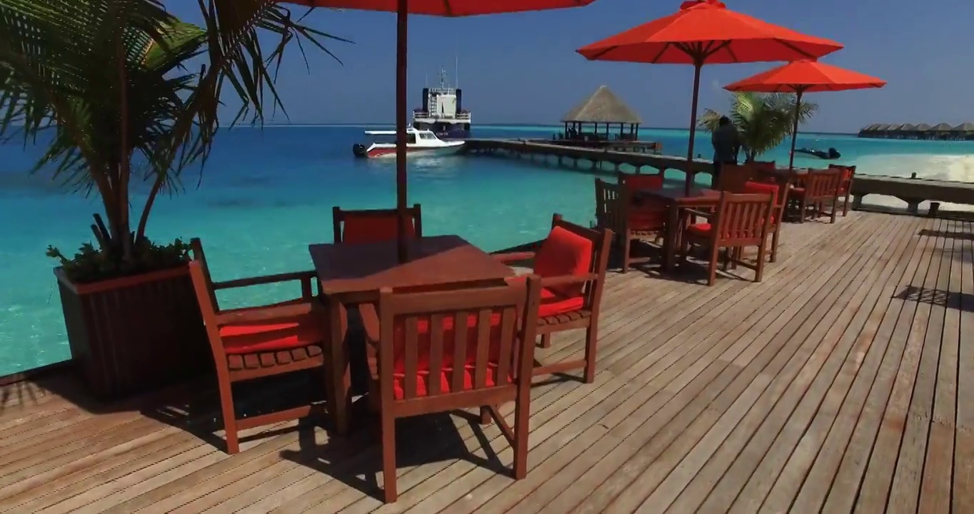 航拍世界最美旅游地印度洋岛国马尔代夫视频素材