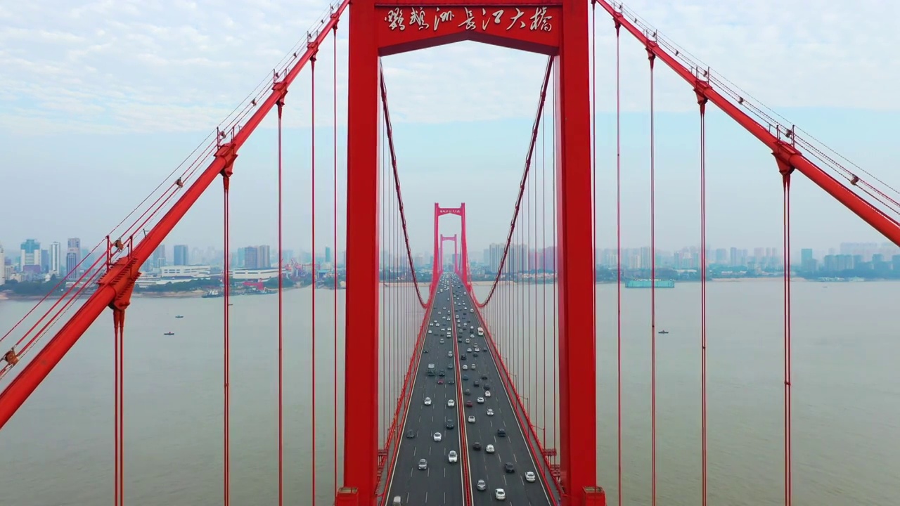 武汉鹦鹉洲大桥视频下载