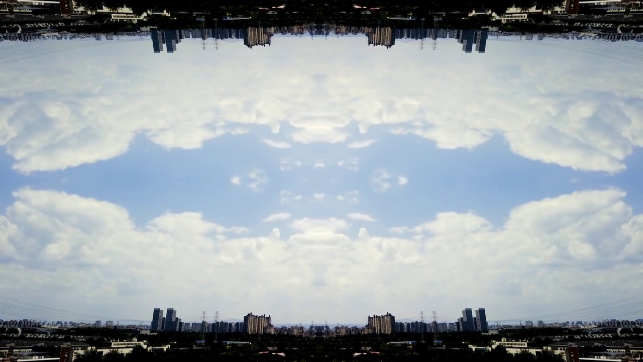 都市天空场景延时创意摄影视频下载