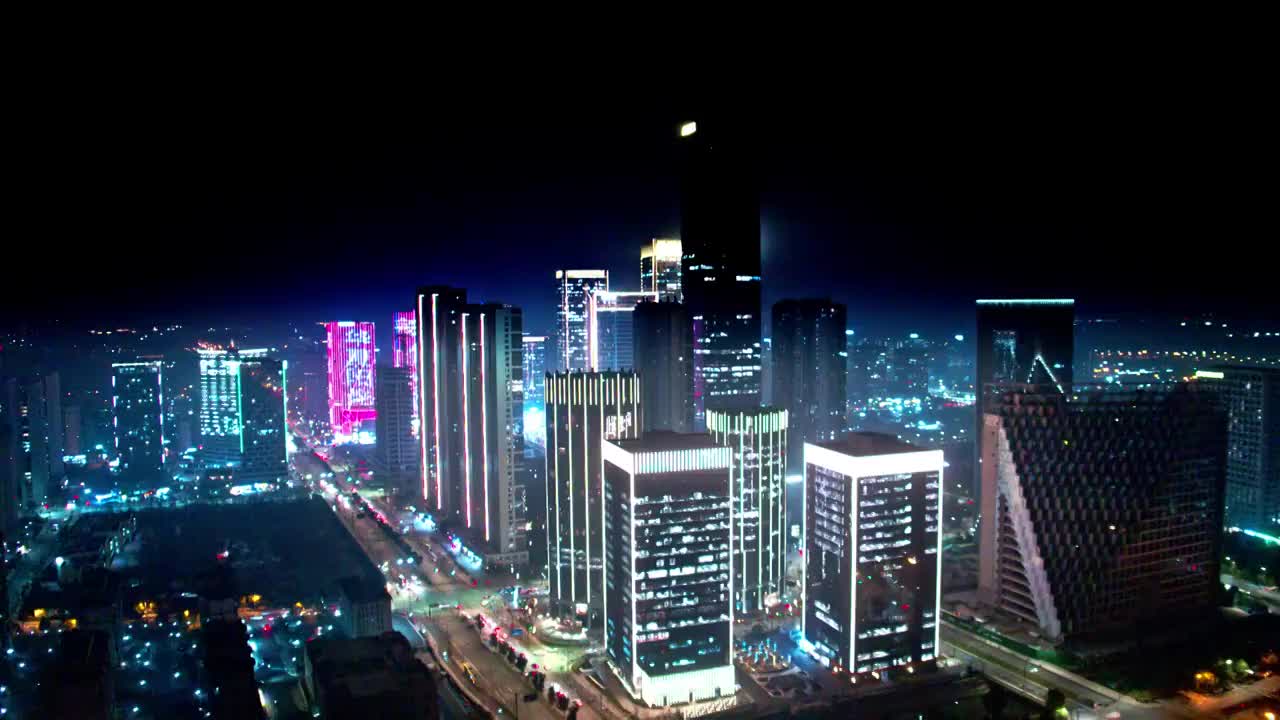 杭州城市航拍视频下载