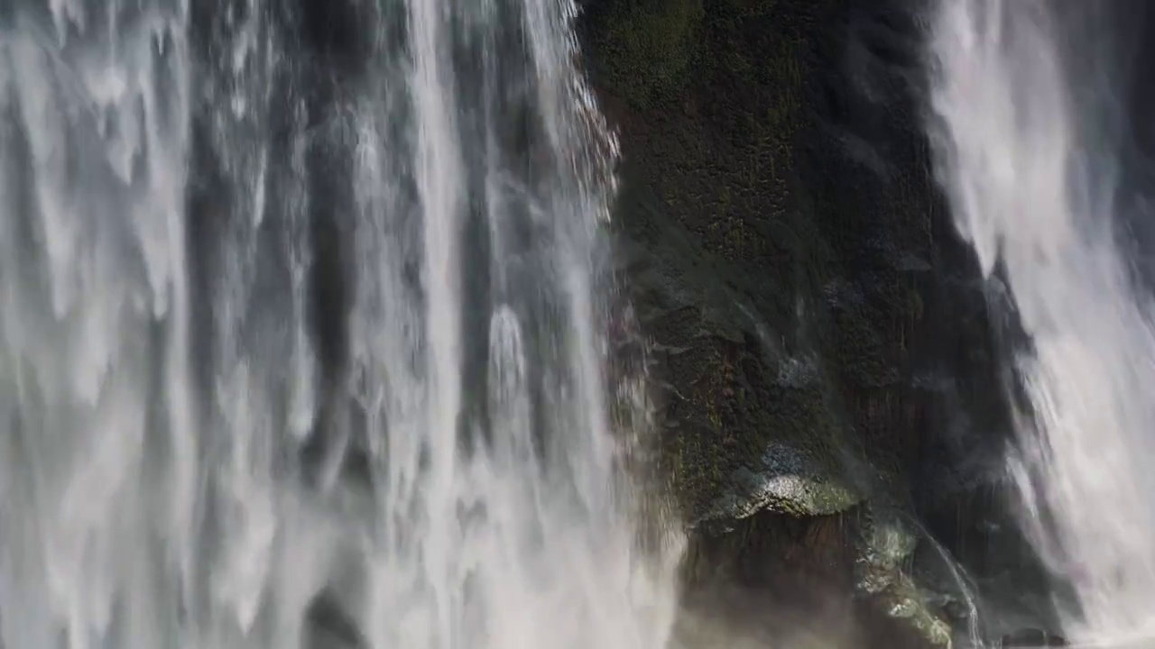 云南石林大叠水瀑布视频视频素材