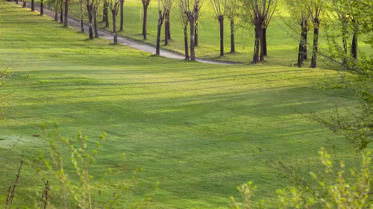 高尔夫球场草坪及灌溉视频下载