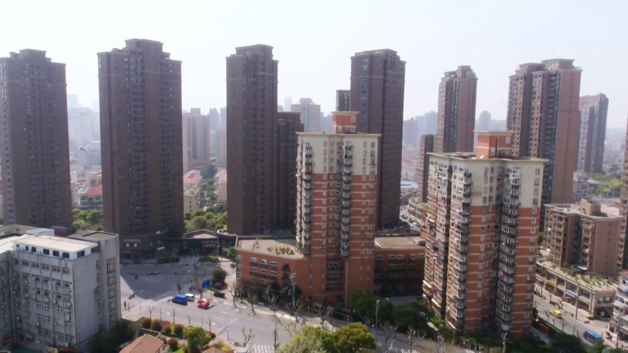上海城市景观视频素材