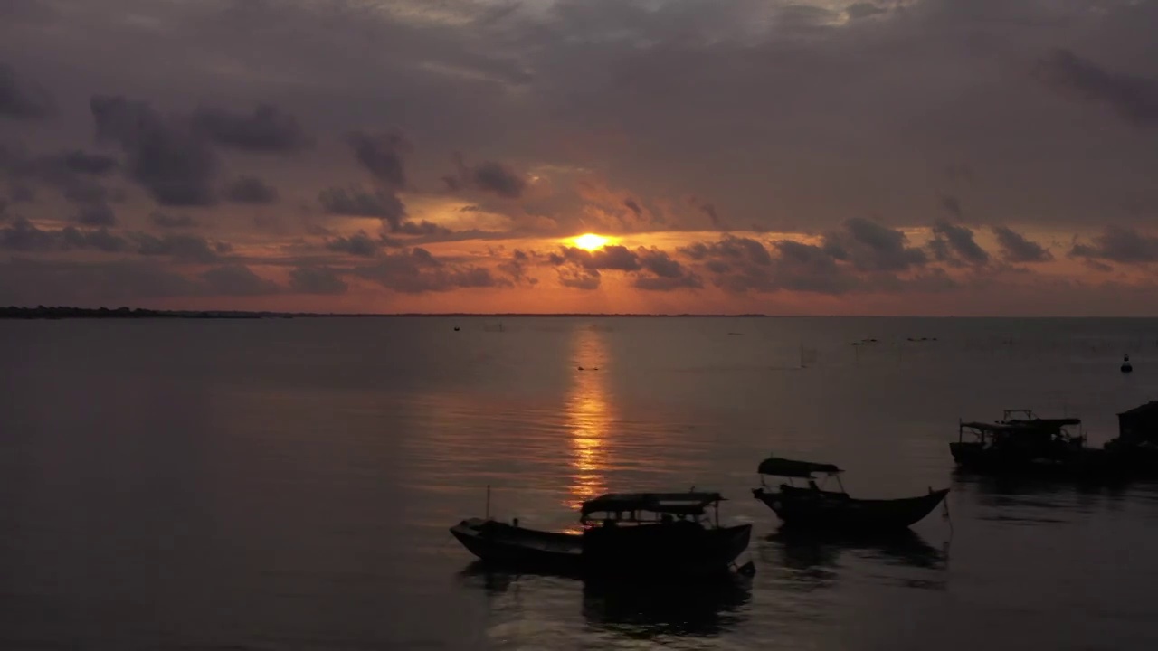 航拍三娘湾的各个时刻视频下载