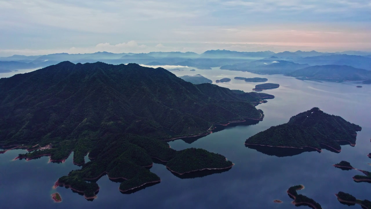 晨光中的千岛湖视频下载