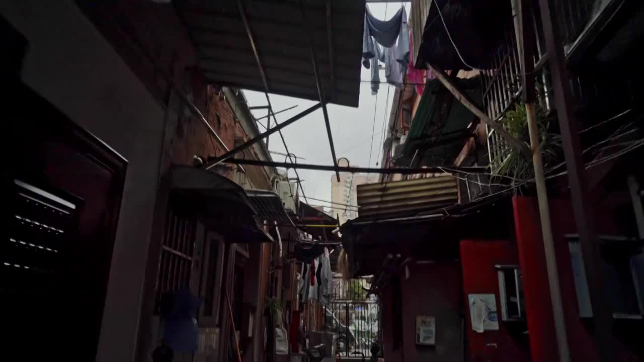 上海老弄堂视频素材