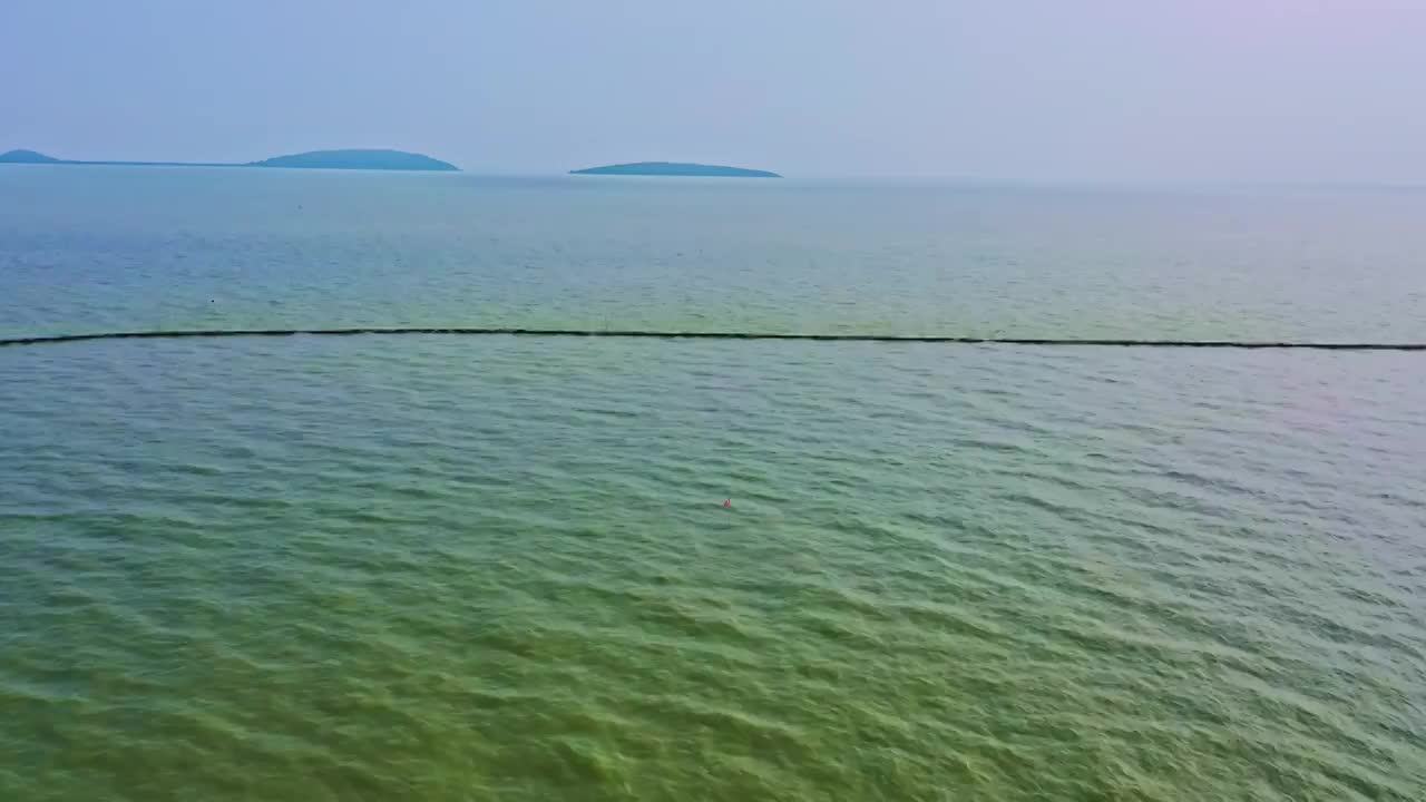 太湖西山岛航拍视频素材