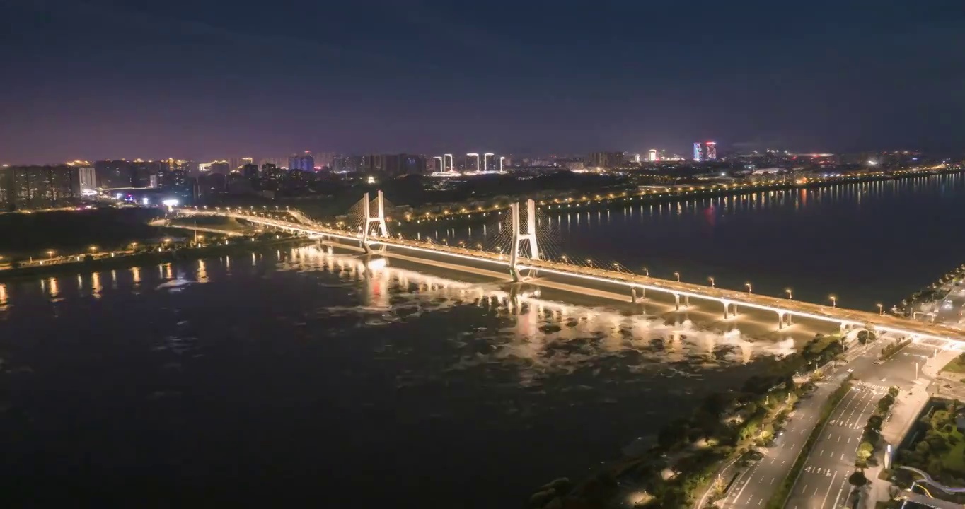 湘潭是三大桥视频素材
