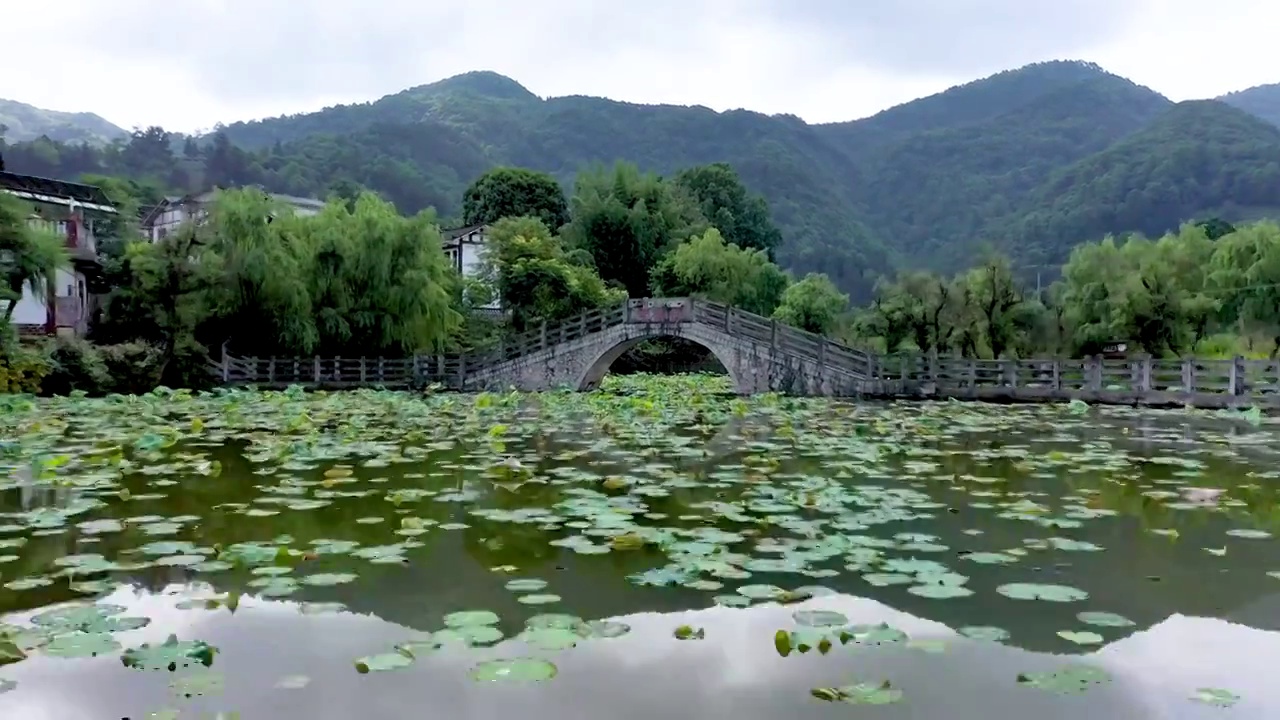 贵州乡村大山里的风光视频素材