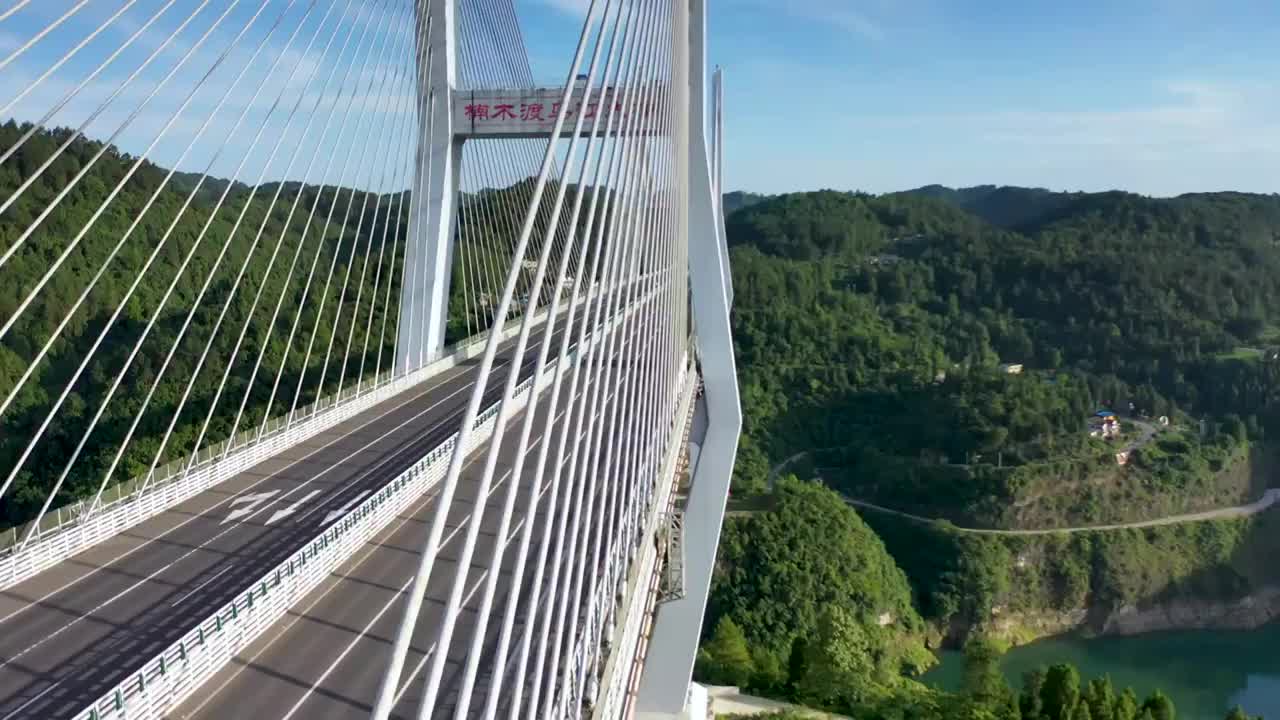 高速大桥视频素材