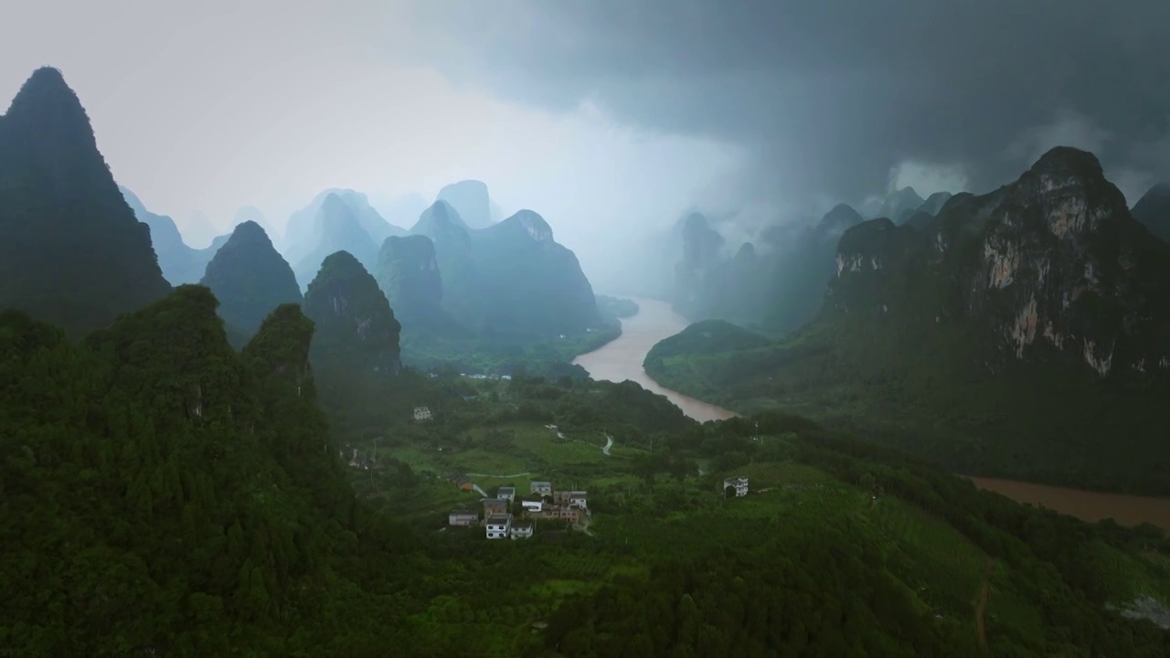 桂林山水视频素材