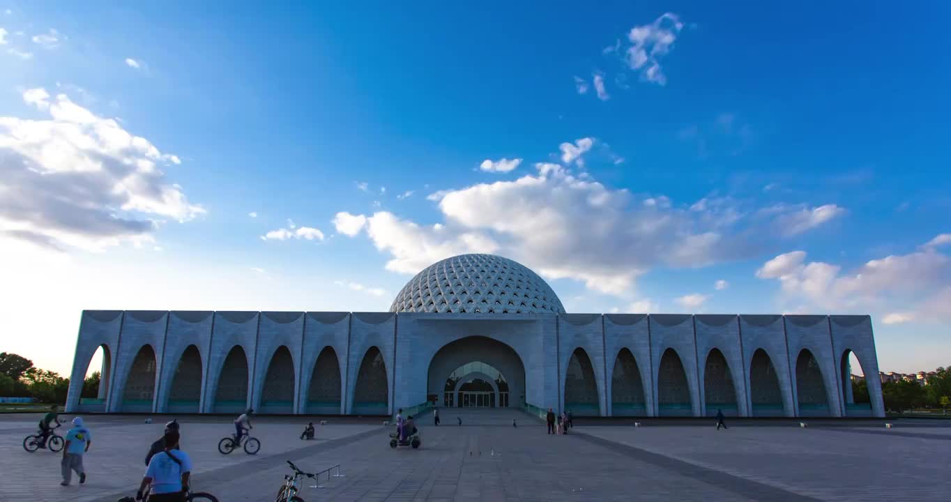 伊斯兰教风格建筑视频下载