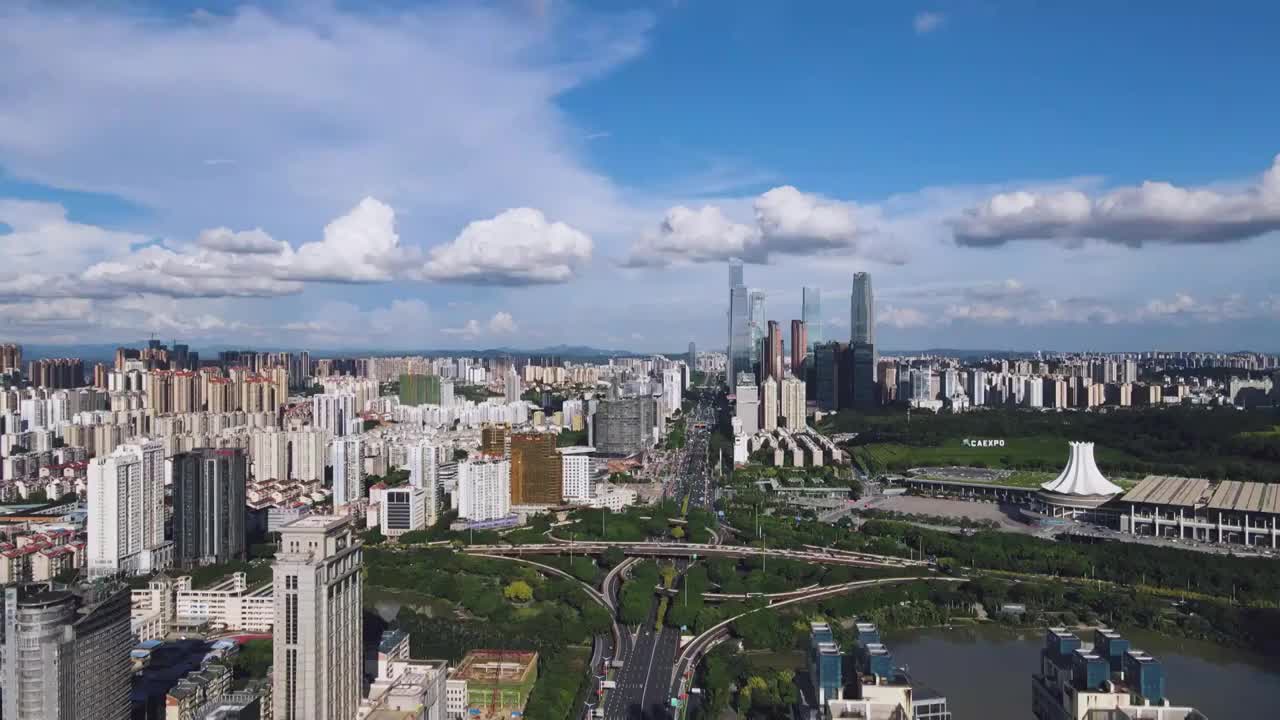 南宁城市风光视频素材
