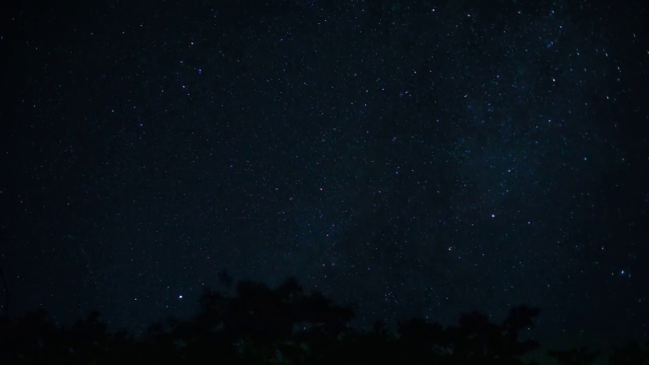 星河漫步--夏季银河延时视频素材