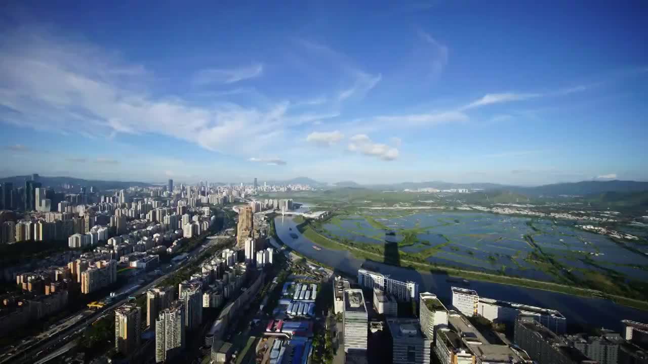 深圳城市移动延时视频素材