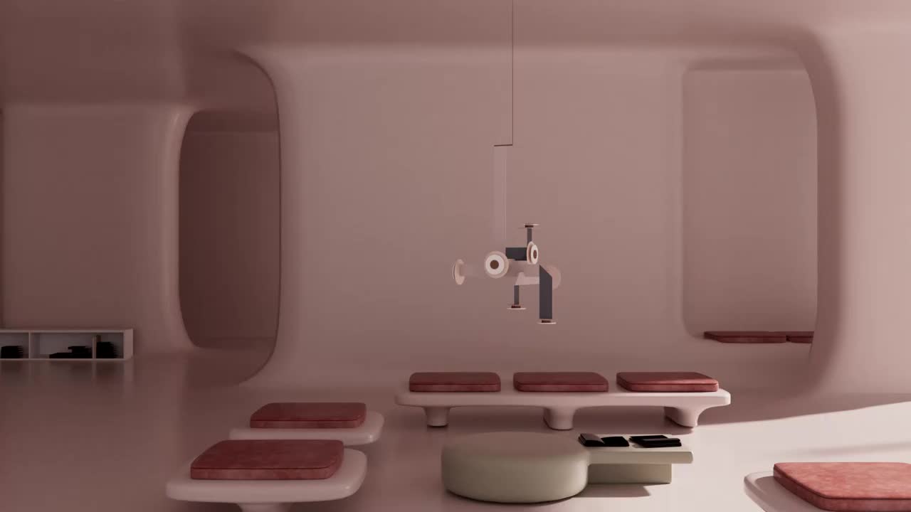 iDSTORE-3D渲染家居超现实设计感唯美场景视频视频下载