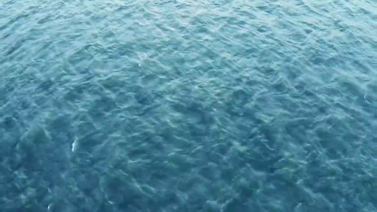 满画幅自然风景蓝色海洋视频素材