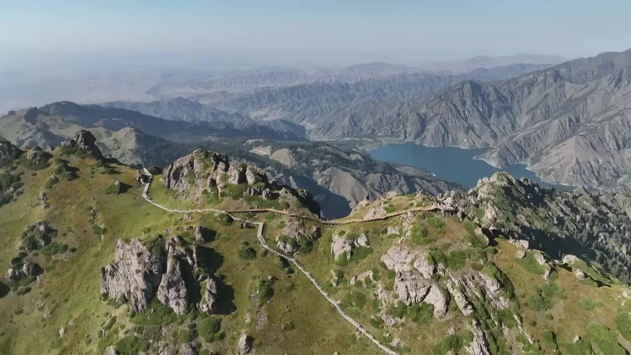新疆天山天池视频素材