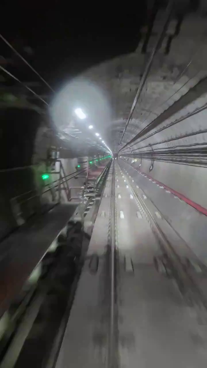 铁路隧道视频视频素材