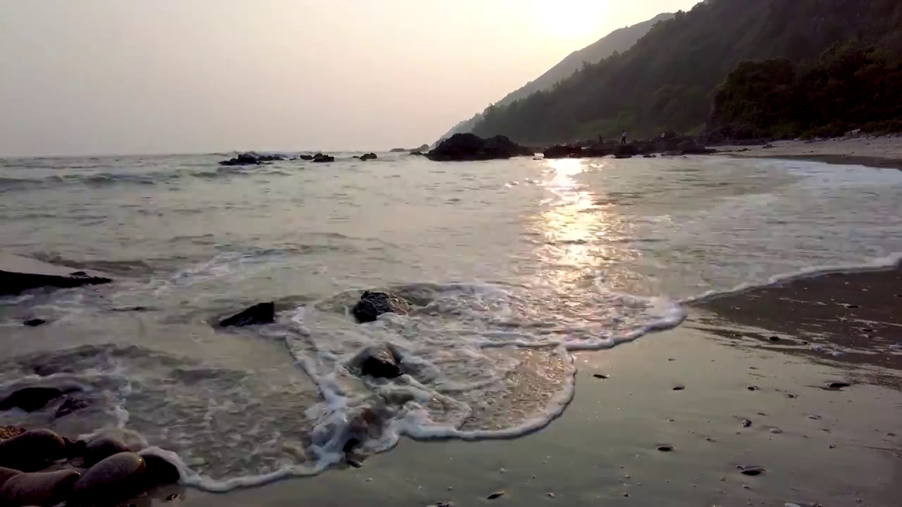 阳光下的大海环境视频下载