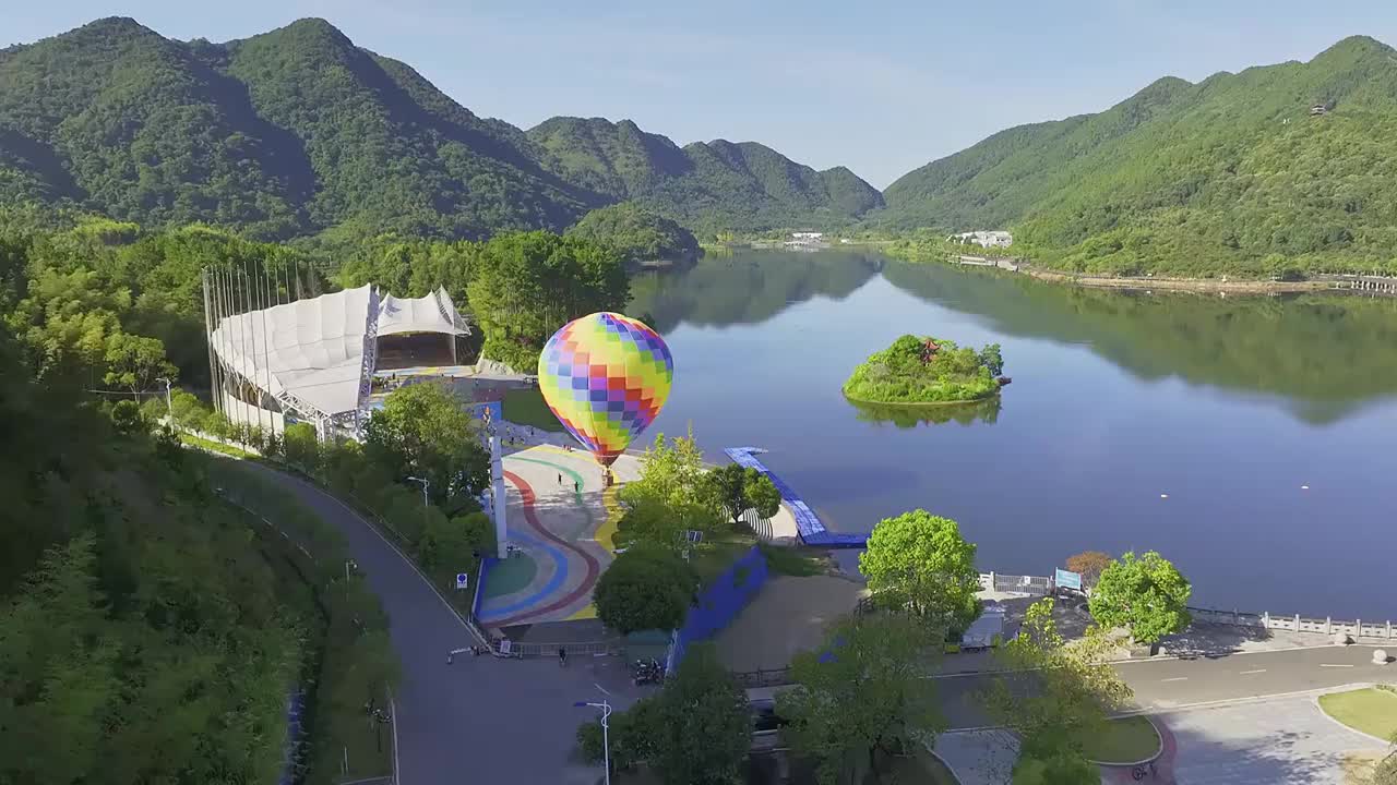 凤凰湖热气球视频下载