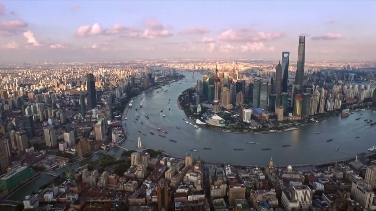 中国的发展建设成果（合集）视频素材