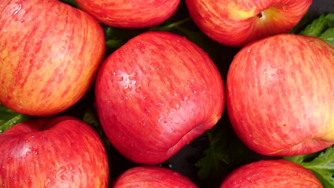 红富士苹果合集视频素材