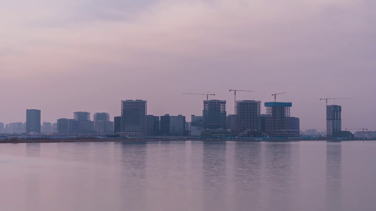 郑州北龙湖视频素材